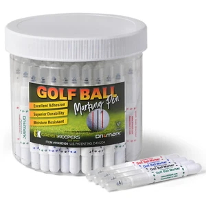 Bolígrafo marcador de pelotas de golf GreenKeepers Dri-Mark (único) impermeable punta fina color - Imagen 1 de 1