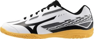 MIZUNO Table Tennis Shoes CROSSMATCH SWORD 2 White Black 81GA2430 US5(23cm) - Picture 1 of 6
