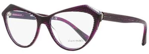 Alain Mikli Lumette Eyeglasses A03089 001 Noir Matrix/Fuxia 55mm 3089 - Imagen 1 de 2