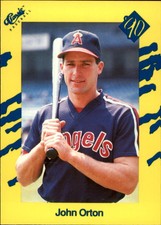 1990 Classic Yellow Baseball Card #T61 John Orton