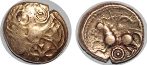 SUESSIONS (région de Soissons) Statère d’or CRICIRV DT.547 - Picture 1 of 1