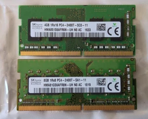 SK Hynix 12GB (1 X 8GB + 1 X 4GB) PC4-2400T Laptop Memory RAM For Laptops DDR4 - Picture 1 of 2