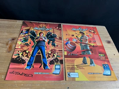 2004 VINTAGE 2PG COMIC PRINT Ad FOR GAMEBOY ADVANCE MARIO DONKEY KONG VIDEO GAME - Image 1 of 3