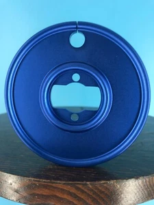 Burlington Recording AEG 1/4" Aluminium HUB-ADAPTER (Blue) - Picture 1 of 3