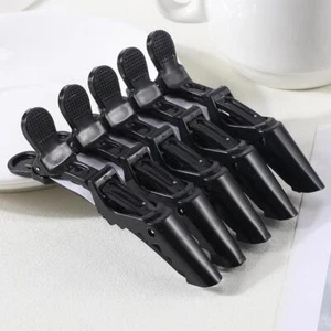 6pcs Plastic Hair Clips, Alligator Clamps for Hairdressing, Salon Styling Access - Picture 1 of 24