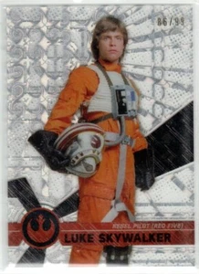 STAR WARS 2018 TOPPS HIGH TEK #15 TIDAL DIFFRACTOR PARALLEL LUKE SKYWALKER /99 - Picture 1 of 2