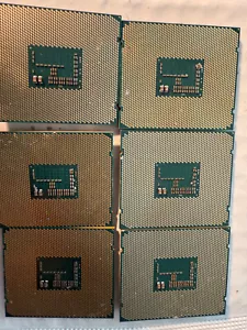 6XIntel Xeon E5-1620V3 3.50 GHz Quad Core 10MB LGA2011-3 CPU P/N: SR20P Tested - Picture 1 of 1