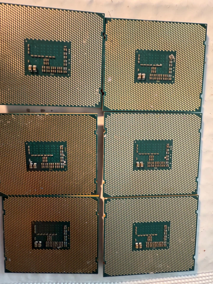 CPU 6XIntel Xeon E5-1620V3 3.50 GHz Quad Core 10MB LGA2011-3 P/N: SR20P Testado - Imagem 1 de 1