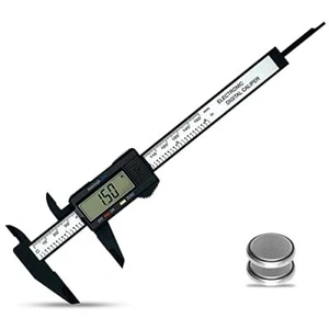 Calibre Digital Acero Inoxidable Calibrador Pie de Rey Con Pantalón LCD yEstuche - Imagen 1 de 7