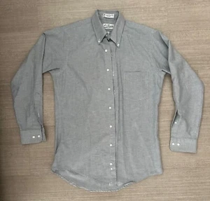 Sears RoeBucks vintage dress shirt mens 15 32/33 Gray made in USA - Picture 1 of 4