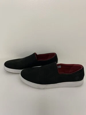 TIMBERLAND Zapato HOMBRE MYLO BAY ZAPATILLAS BAJAS SIN CORDONES Negro LONA A5735 Talla 12 Foto 1 de 4