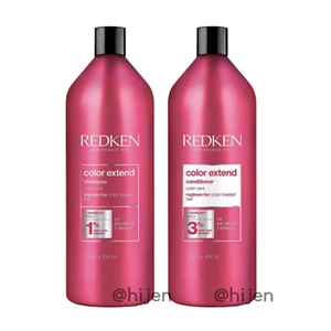 Redken Color Extend Shampoo and Conditioner DUO Set (1 Liter Each)
