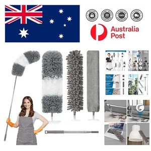 Effortless Dusting with 4PCS Bendable Microfiber Dusters - 30-100 Inches - Picture 1 of 9