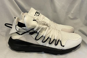 adidas Y-3 Kusari Mens 12 Core White Black AC7190 Released in 2018 - Picture 1 of 10