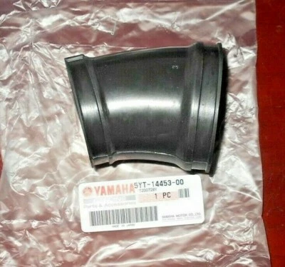 YAMAHA RAPTOR 350 AIR BOX TO CARBURETOR CARB BOOT, DUCT  5YT-14453-00-00 - Image 1 of 3