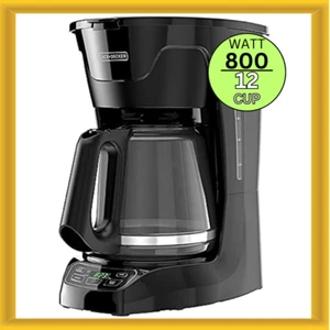 BLACK+DECKER CM1110B-1 Vortex Technology 12 Cup Programmable Coffee Maker Black - Picture 1 of 7