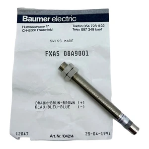 Baumer FXAS08A9001 Näherungsschalter Baumer Schalter - Picture 1 of 12