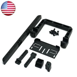 FLYXM Alloy Front + Rear Bumper Winch Mount For Traxxas TRX4 1:10 RC Crawler Car - Picture 1 of 8