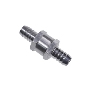 10mm 3/8" Fuel Non-Return One Way Check Valve Petrol Diesel Oil Aluminum New - Picture 1 of 6