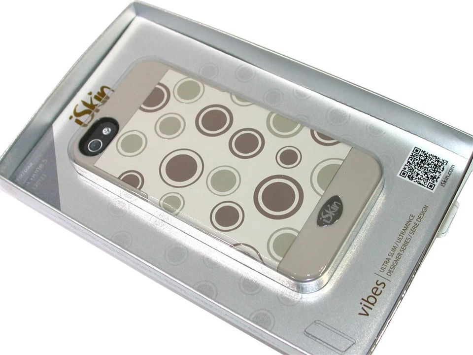 Nueva Funda iSkin VBPKD5-GY4 Vibes Lunares para iPhone 5 - Gris - ENVÍO GRATUITO Foto 1 de 3