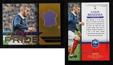 2015-16 Panini Select National Pride Gold Prizm /10 Karim Benzema #18