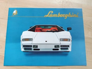 Lamborghini Countach LP 5000 quattrovolvale Prospekt, 1985 (5,6 sec) - Imagen 1 de 5
