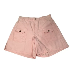 Jones Wear Sport Pink Cotton Shorts Womens Size 6 Casual Summer - Picture 1 of 7