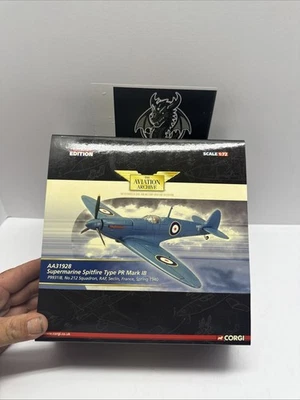 Corgi Supermarine Spitfire Type PR Mark IB 1:72   AA31928 NIB NEW - Image 1 of 4