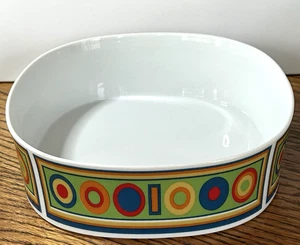 ZENITH QUADRILLE Vegetable Serving Bowl 8.5" Vintage Sango Japan Retro EUC! - Picture 1 of 9