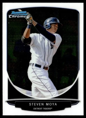 2013 Bowman Chrome Prospects Steven Moya Detroit Tigers #BCP53 - Image 1 of 2