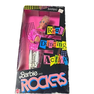 Barbie and the Rockers Doll 3055 with Real Dancing Action 1986 Mattel Sealed - Picture 1 of 11