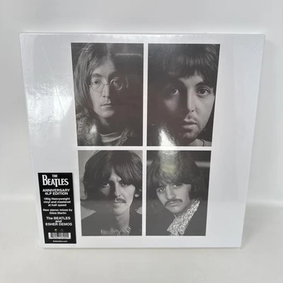 SEALED BEATLES 4 LP BOX SET WHITE ALBUM + ESHER DEMOS APPLE MINT 2018 HYPE - Image 1 of 4