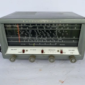Hallicrafters S-38E 4 Band Shortwave Tube Radio Communications Receiver - Picture 1 of 7