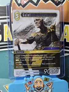 Final Fantasy VII OPUS TCG-CCG, LEGENDARIO GALUF SIN LÁMINA 7-067L ~ CASI NUEVO - Imagen 1 de 2