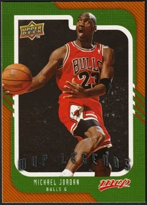 Michael Jordan 2008-09 Upper Deck Jugador Más Valioso #245 Chicago Bulls Jugador Más Valioso Leyendas 🔥 - Imagen 1 de 2