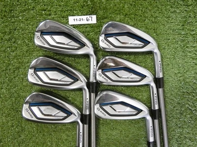 PING G440 Irons 5-W SteelFiber i95 Regular Graphite Black Dot Excellent - Image 1 of 4