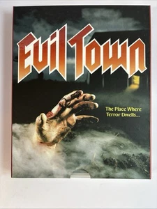 EVIL TOWN (1985) Blu-ray VINEGAR SYNDROME Limited Edition LOW NUMBER OOP MINT - Picture 1 of 9