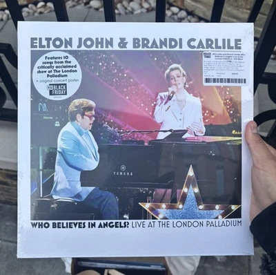 Elton John & Brandi Carlile Who Believes In Angels? RSD Black Friday 2025 Vinyl - Image 1 of 2