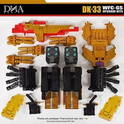 DNA DK-33 Upgrade Kit for Transformers WFC-GS Black Zarak New in Stock - Image 1 of 4