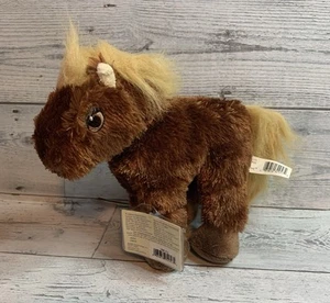 Caballo marrón Webkinz HM103 con código sellado - Imagen 1 de 4