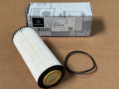 Kit de filtro de aceite de motor genuino Mercedes-Benz GLA CLA G GLE S GLS ¡NUEVO OE!!! Foto 1 de 4