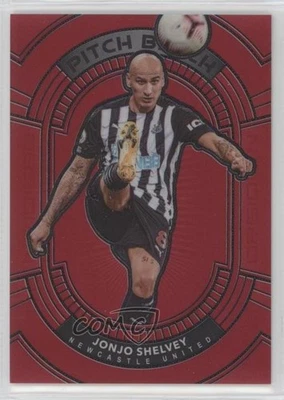 2020 Panini Obsidian Pitch Black Electric Etch Red Flood /28 Jonjo Shelvey #27 - Image 1 of 2