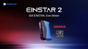 Escáner 3D inalámbrico EINSTAR 2 - portátil, resolución de 0,05 mm, láser híbrido + IR - Imagen 1 de 7