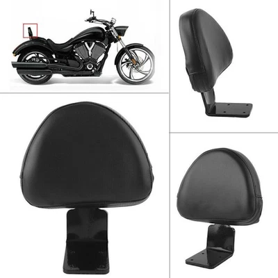 Para Victory Vegas Kingpin High Ball Jackpot Respaldo Trasero Negro Sissy Bar Capucha Foto 1 de 4