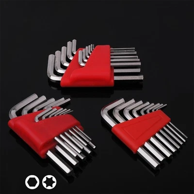 Professional Grade Hex Key Set with Chrome vanadium Steel Construction - Image 1 of 4