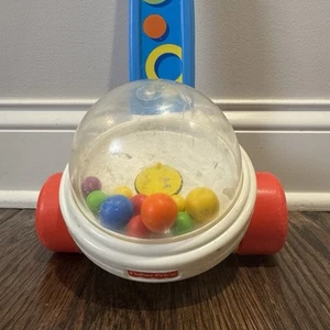 VTG Fisher Price Corn Popper Push Toy 72011 - Picture 1 of 8