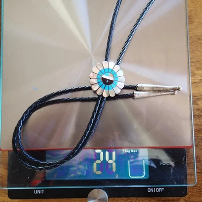 ГАЛСТУК-БОЛО ZUNI SUNFACE 925 - Изображение 1 из 3