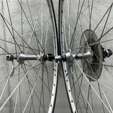 Vintage Wheel Set 700c Maillard Helicomatic Hub  36 Hole Rim 123 95  Road Bike 