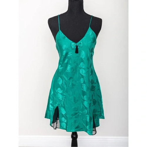 UNDERCOVER Abito da notte vintage Victoria's Secret G Label donna M slip floreale con spalline