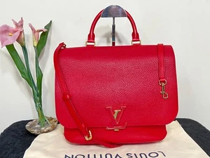 LOUIS VUITTON Volta Taurillon Leather Shoulder Bag excellent - Picture 1 of 19